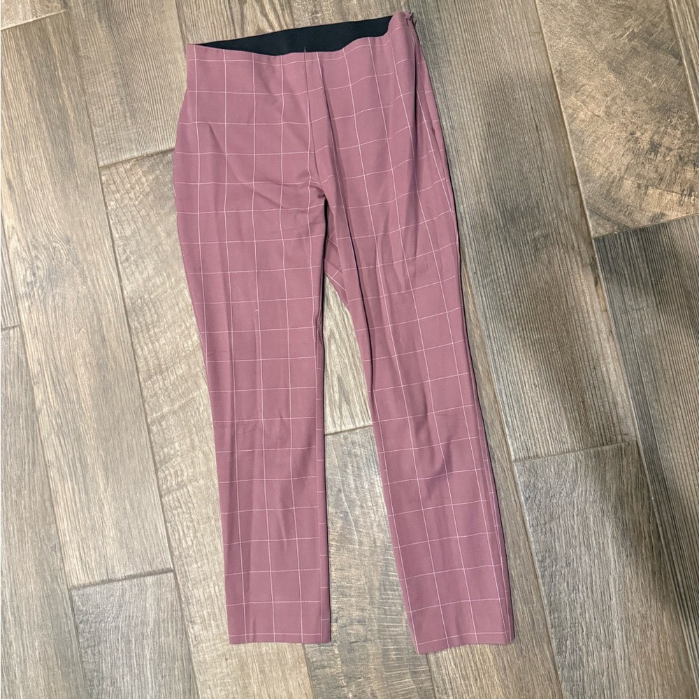 Purple Checkered Pants
